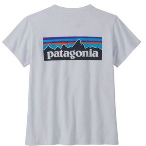 White Patagonia t-shirt